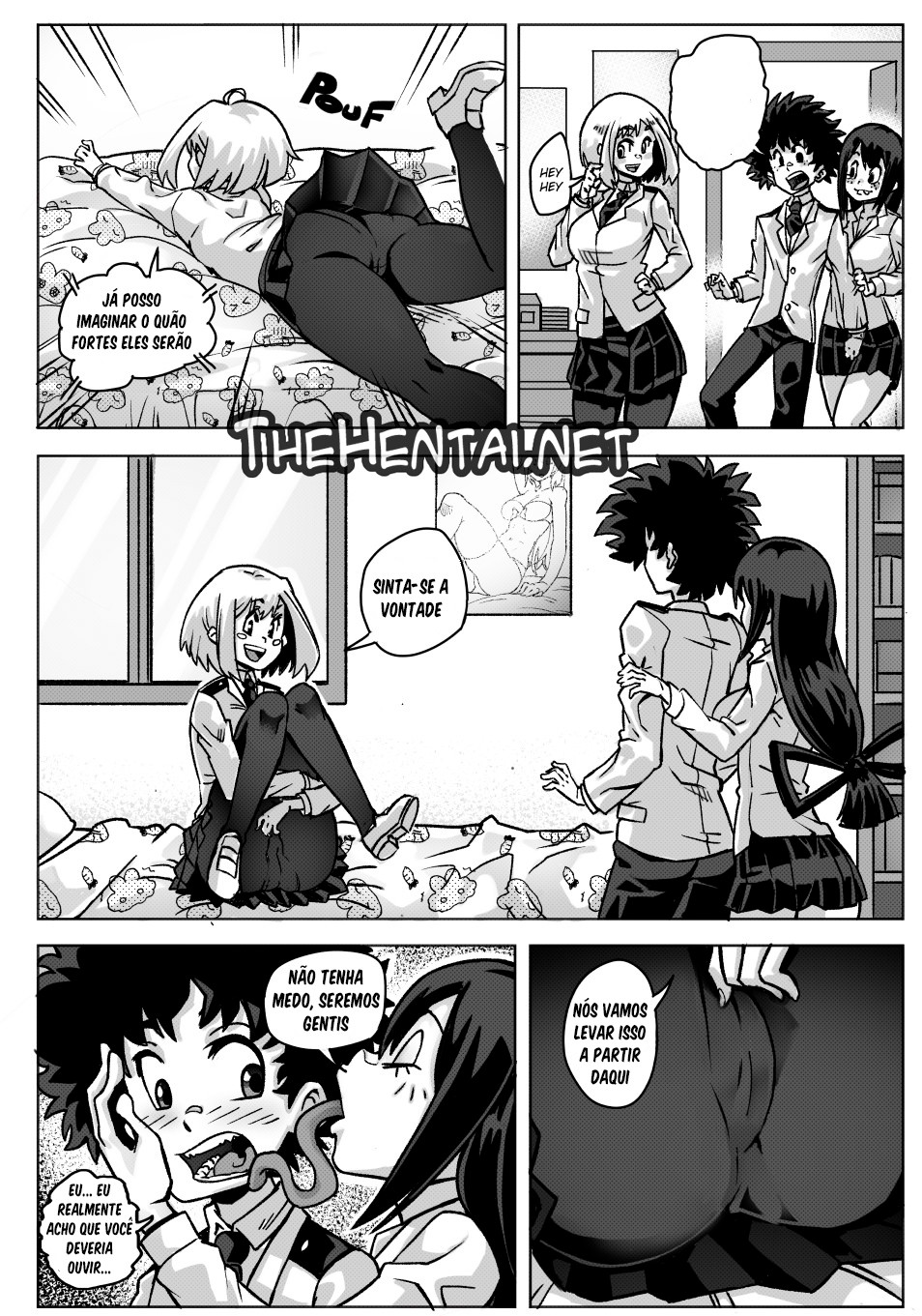 Pregnant Hero Academia Hentai pt-br 04