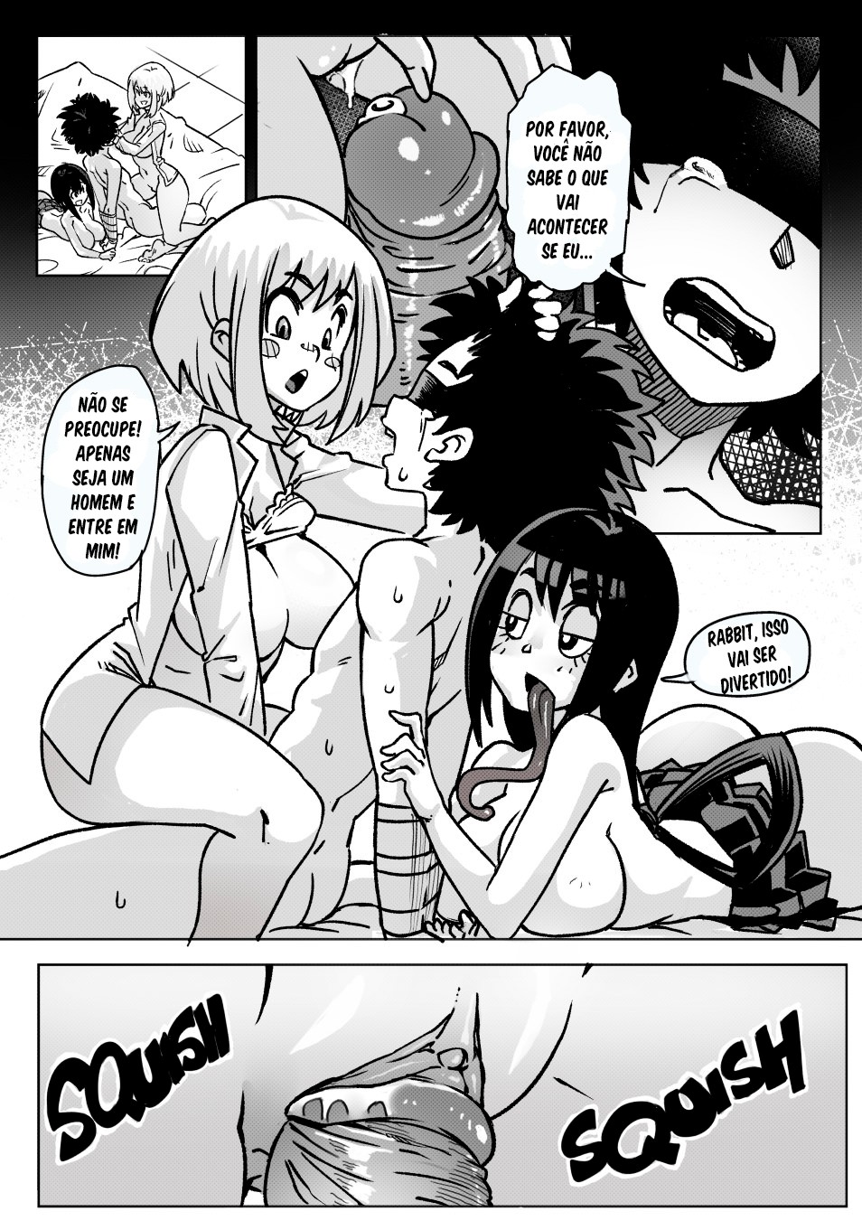 Pregnant Hero Academia Hentai pt-br 07