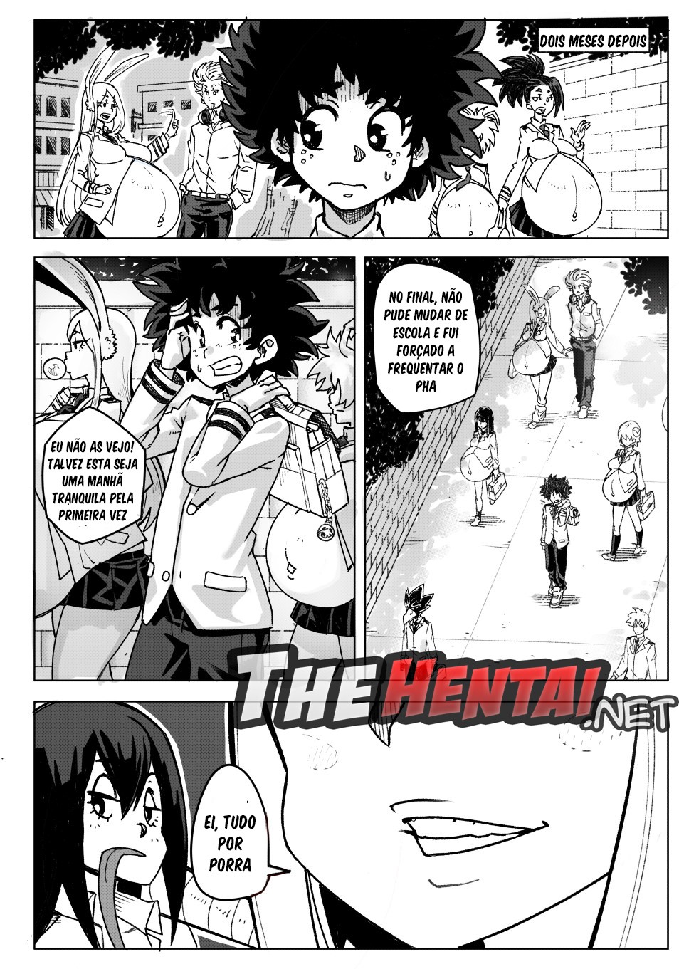 Pregnant Hero Academia Hentai pt-br 09