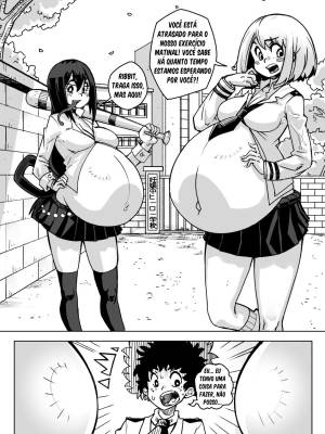 Pregnant Hero Academia Hentai pt-br 10