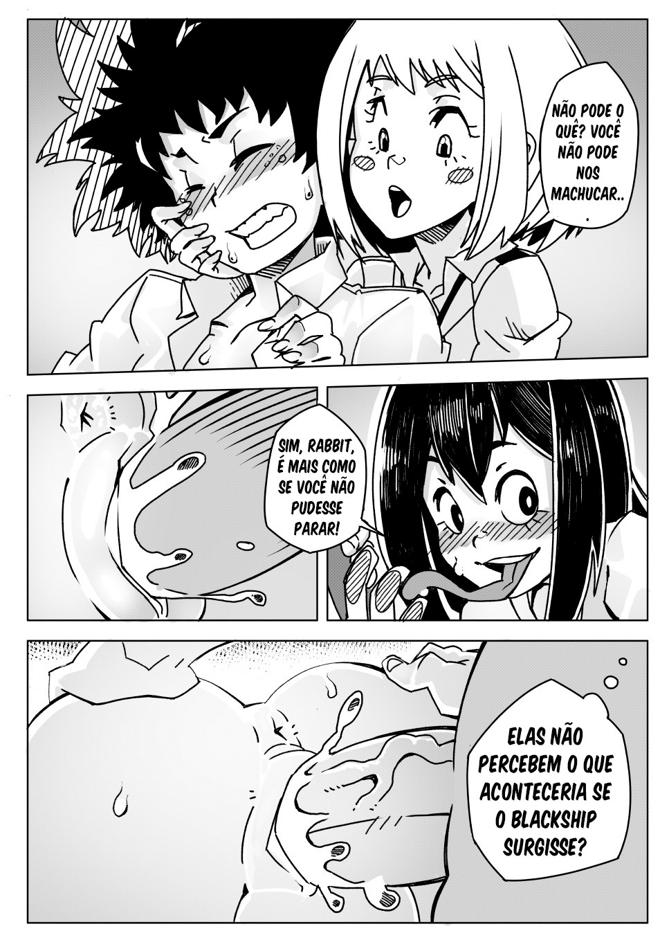 Pregnant Hero Academia Hentai pt-br 17