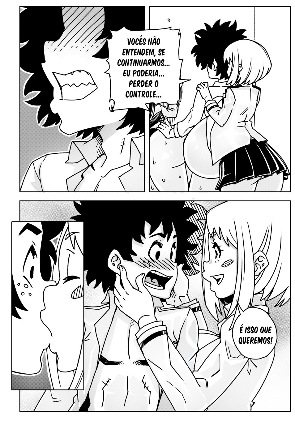 Pregnant Hero Academia Hentai pt-br 18