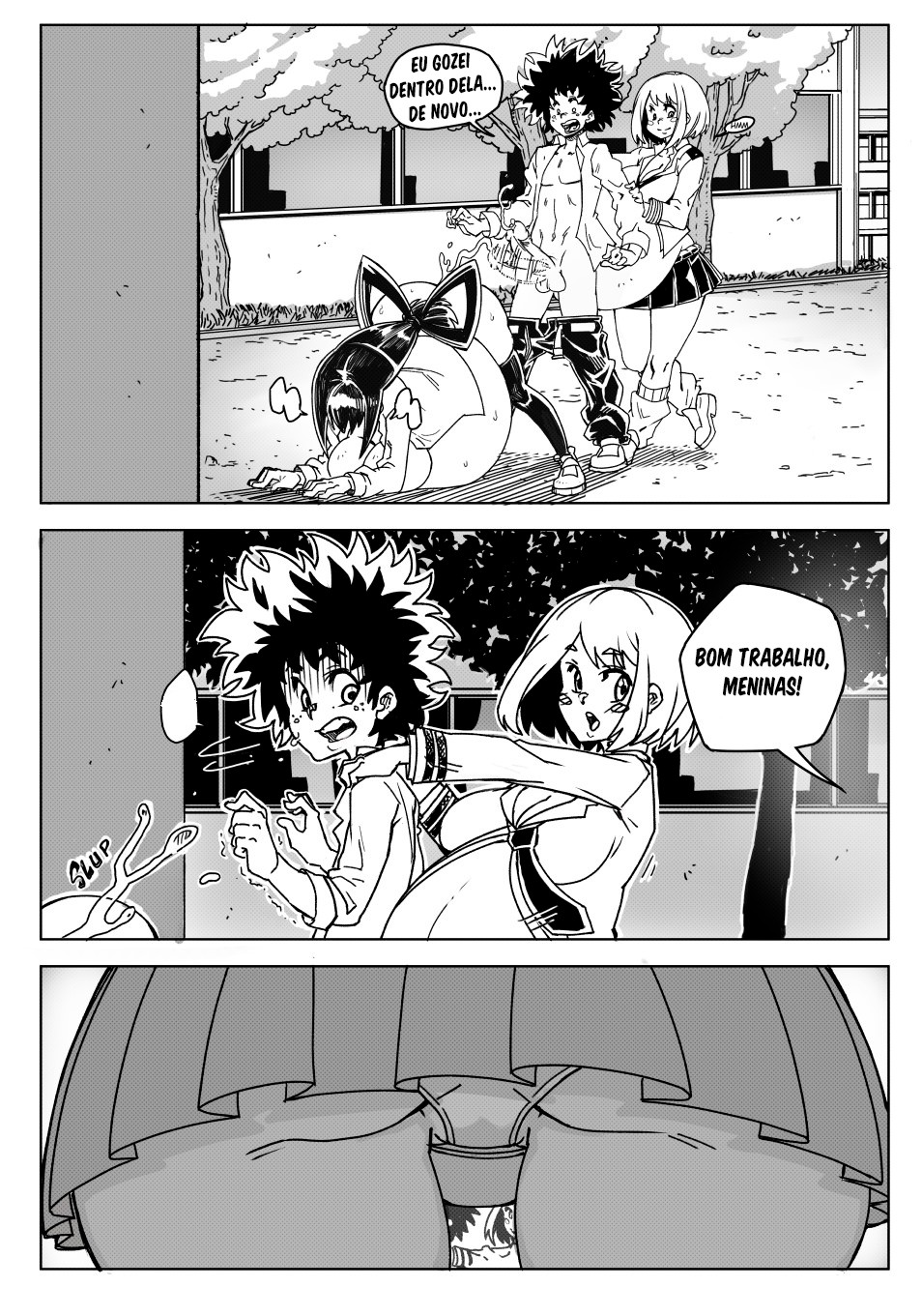 Pregnant Hero Academia Hentai pt-br 21