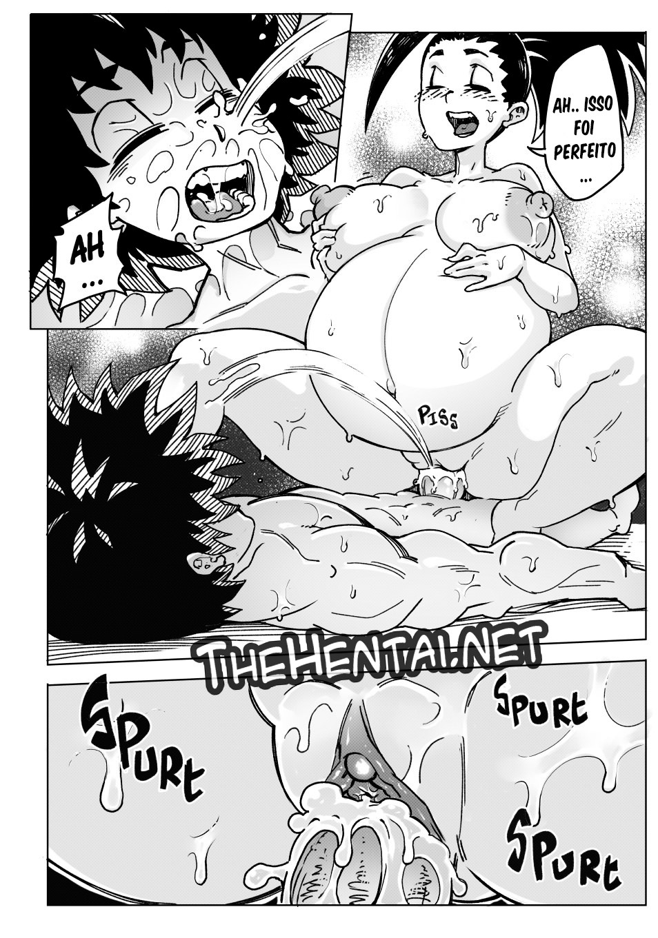 Pregnant Hero Academia Hentai pt-br 30