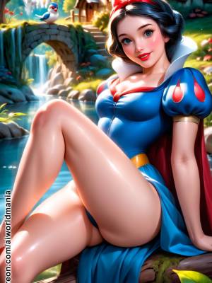 Snow White By AI Generated Hentai pt-br 01