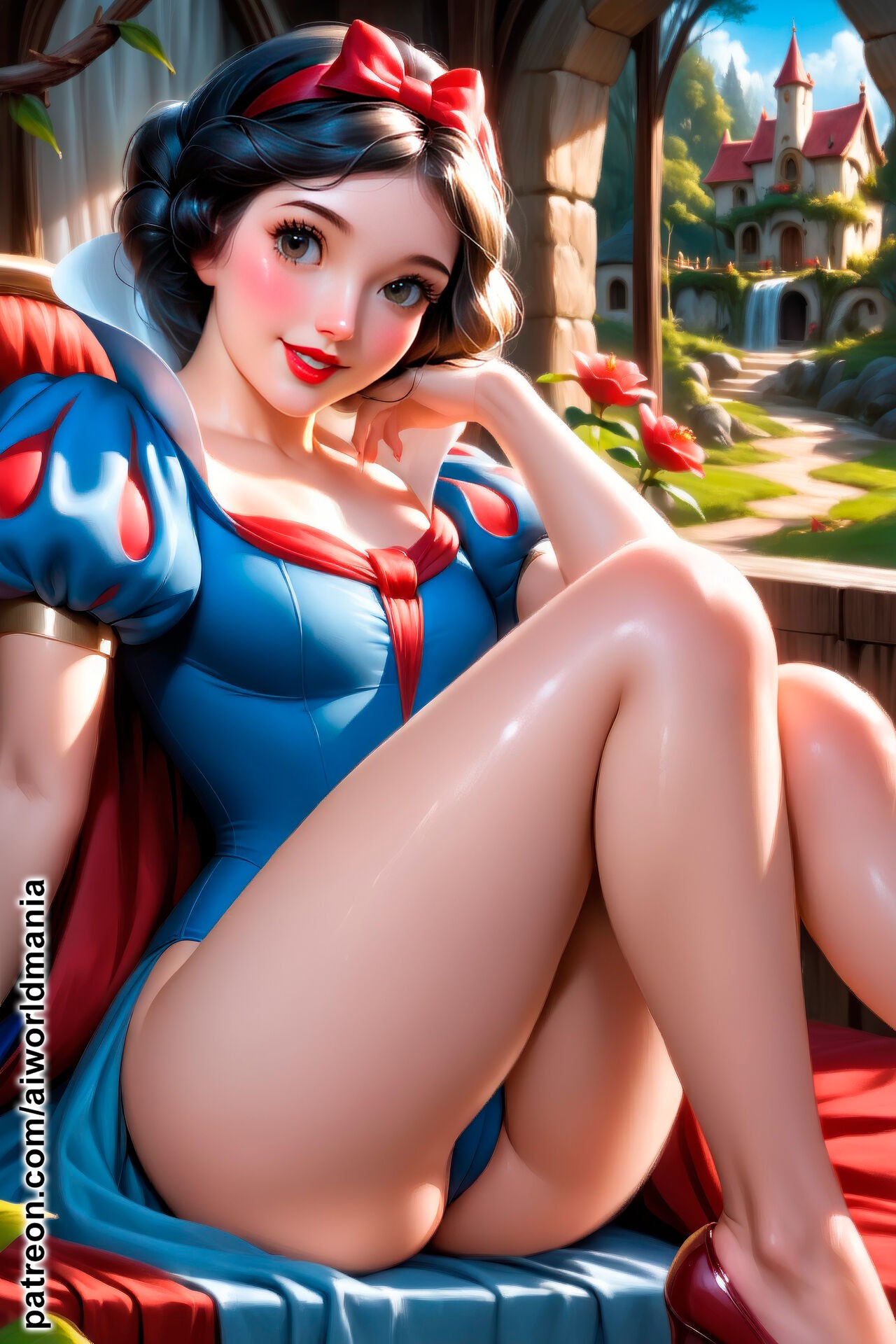 Snow White By AI Generated Hentai pt-br 02