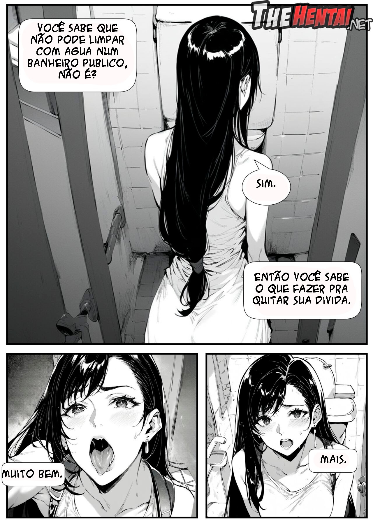 Tifa In Park  Hentai pt-br 07