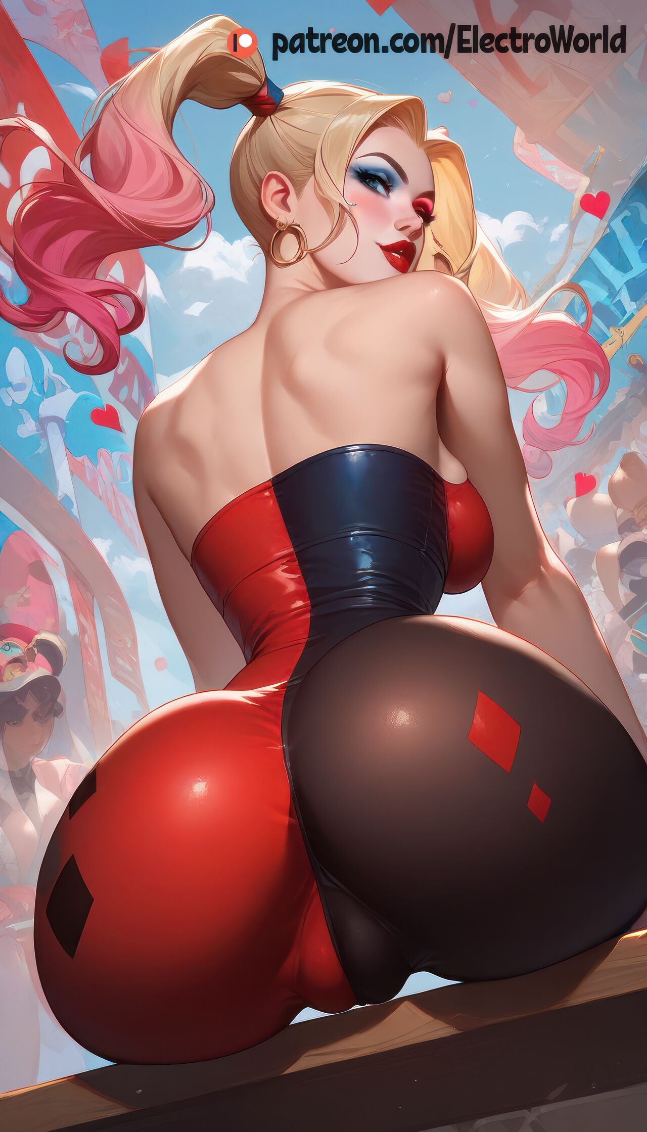 AI Generated: Harley Quinn Hentai pt-br 07