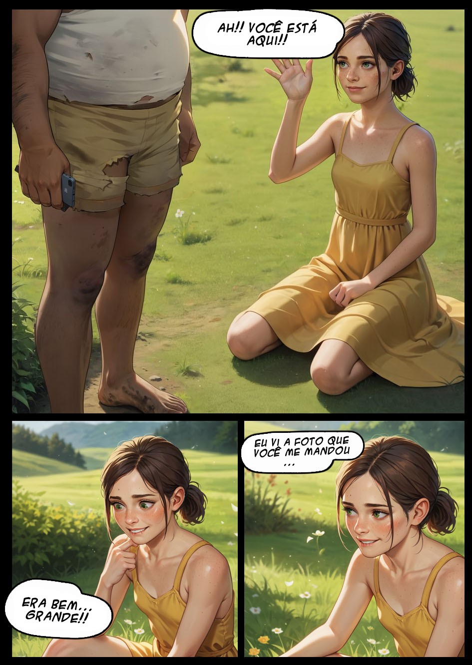 Ellie's Blind Date Hentai pt-br 09