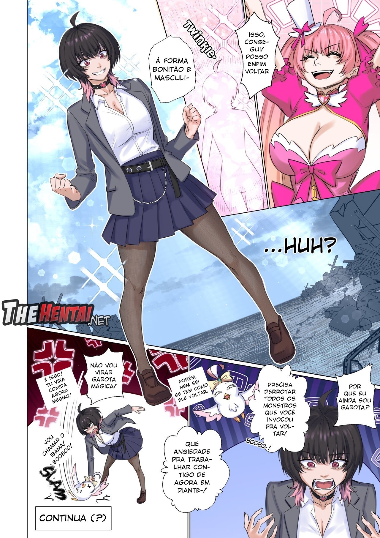 I Won’t Become a Magical Girl! Hentai pt-br 18