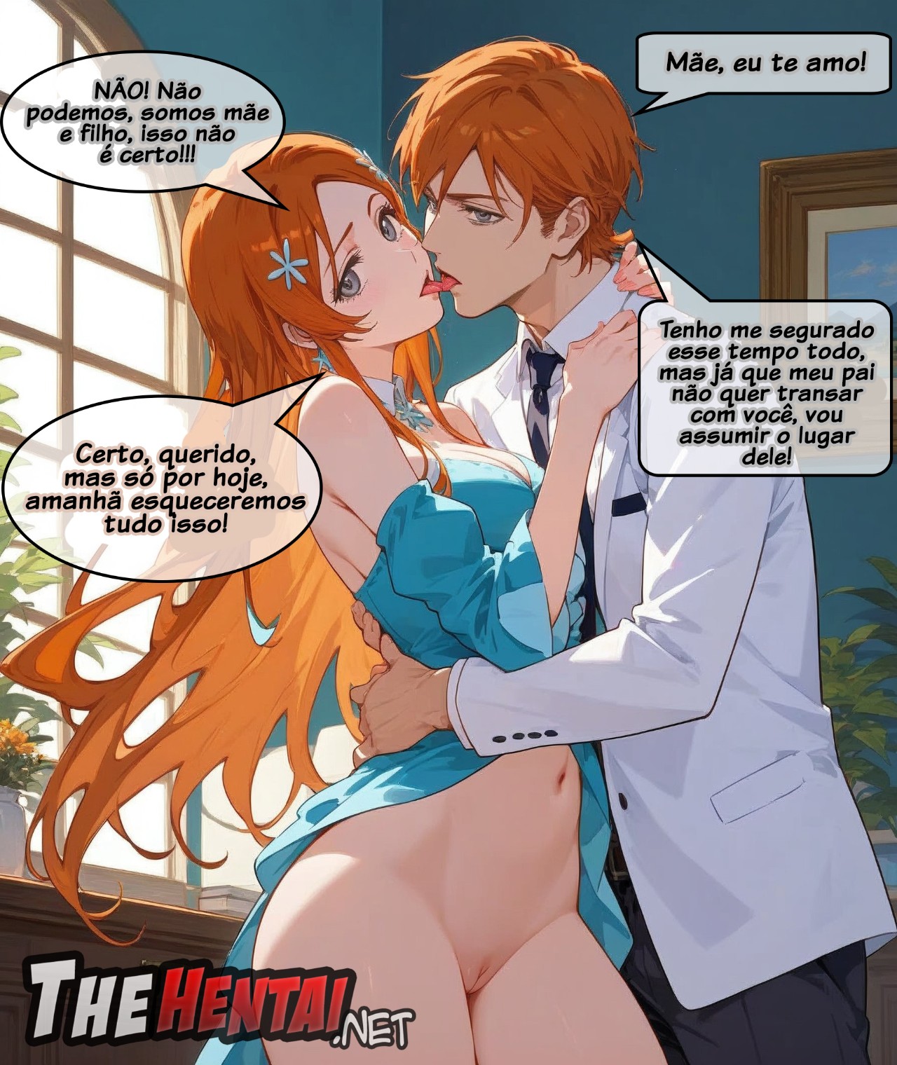 Orihime And Kazooi: The Fruit of Forbiden Love Hentai pt-br 11