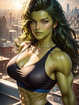 She-Hulk: Tropical Summer Hentai pt-br 06