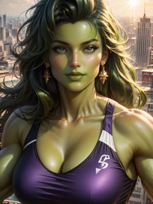 She-Hulk: Tropical Summer Hentai pt-br 10