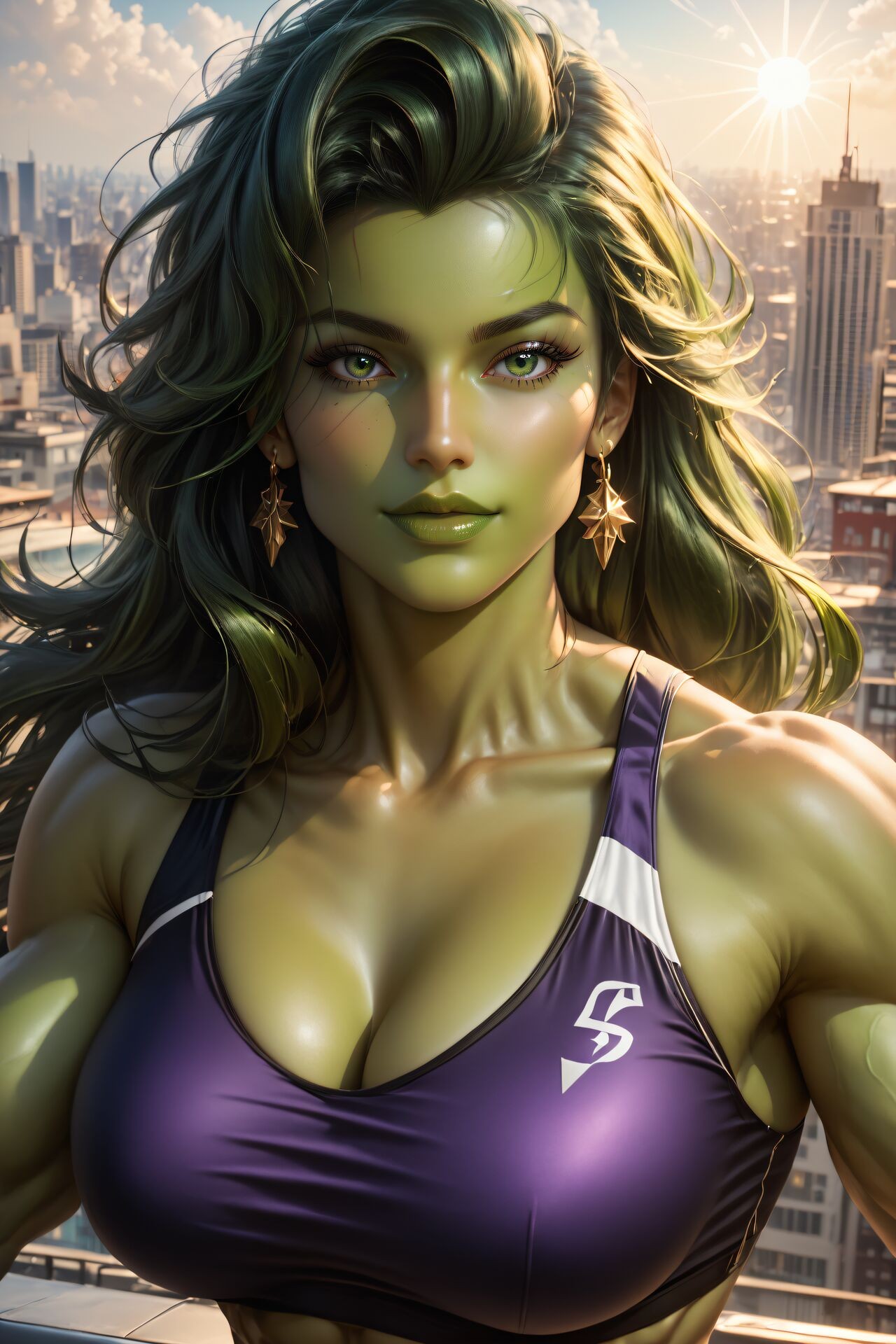 She-Hulk: Tropical Summer Hentai pt-br 10