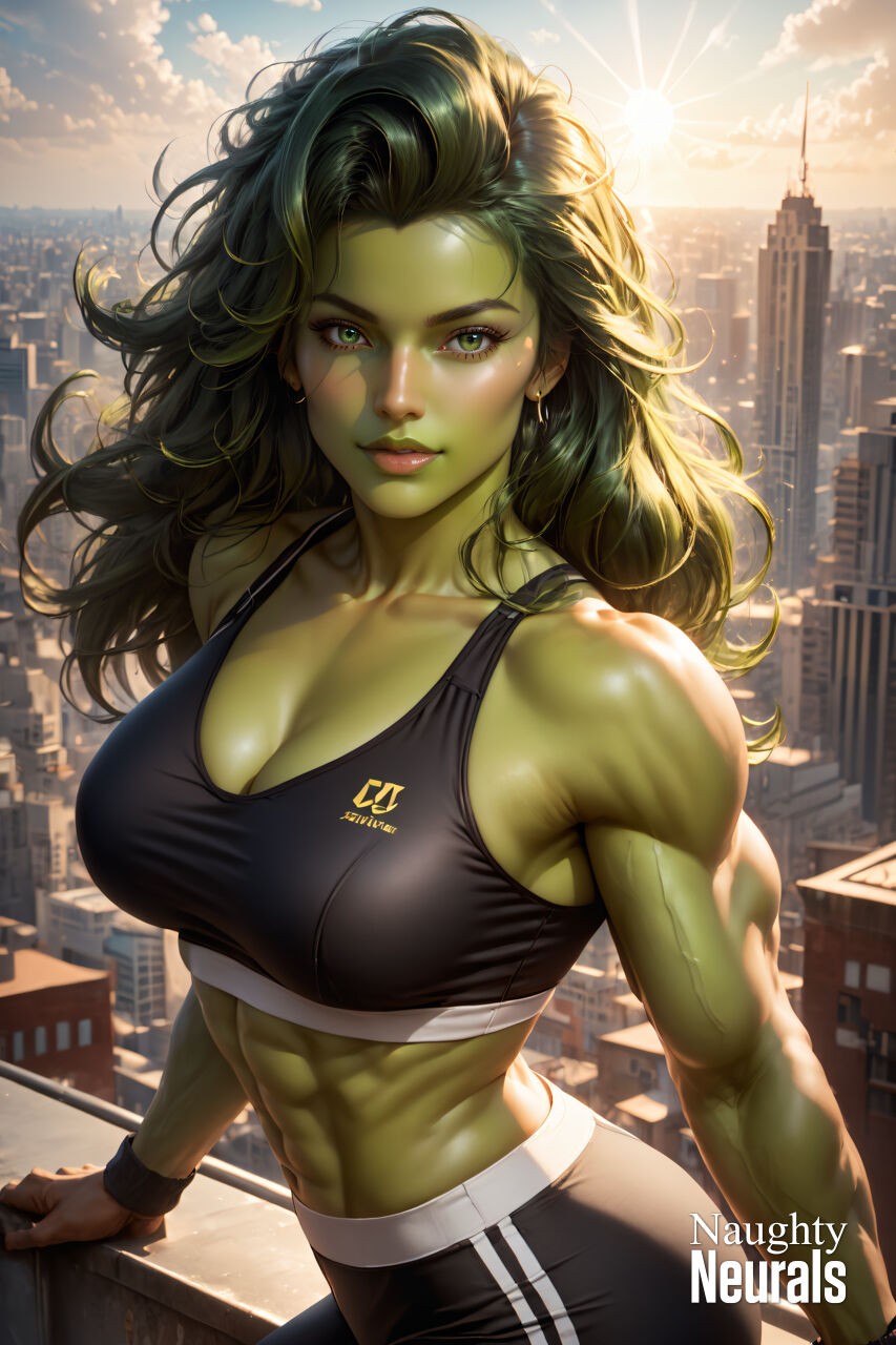 She-Hulk: Tropical Summer Hentai pt-br 11