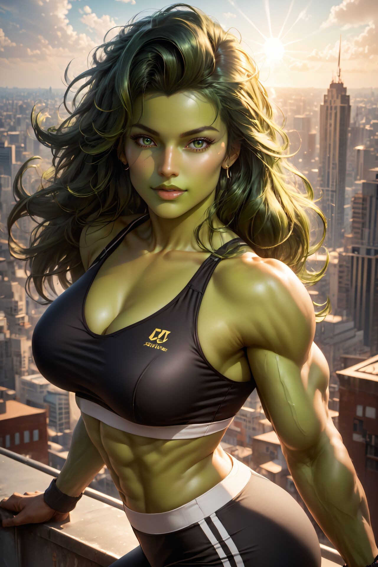 She-Hulk: Tropical Summer Hentai pt-br 12