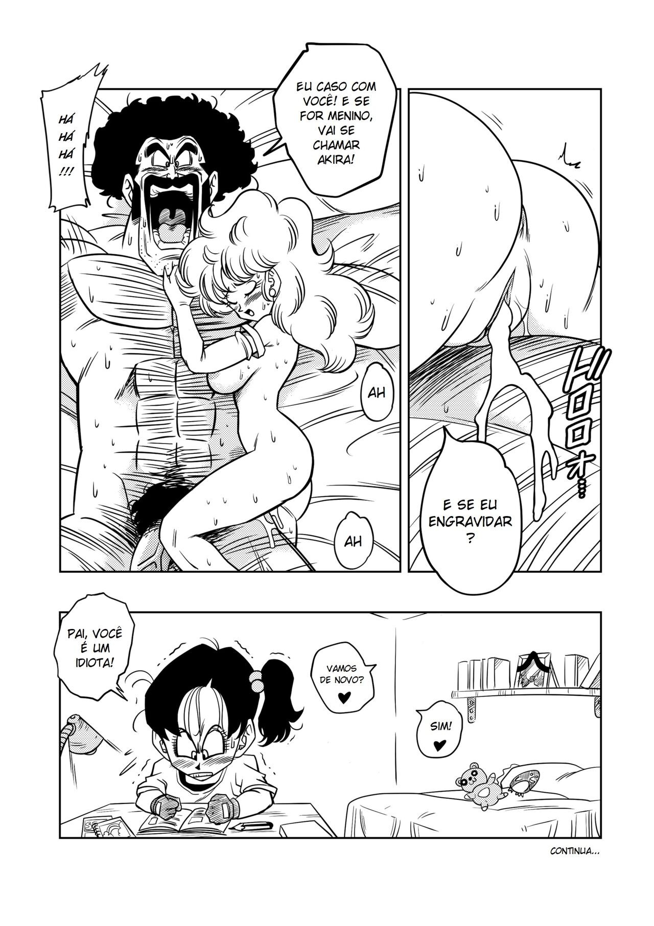 Dagon Ball: Mister Satan’s Secret Training Hentai pt-br 19