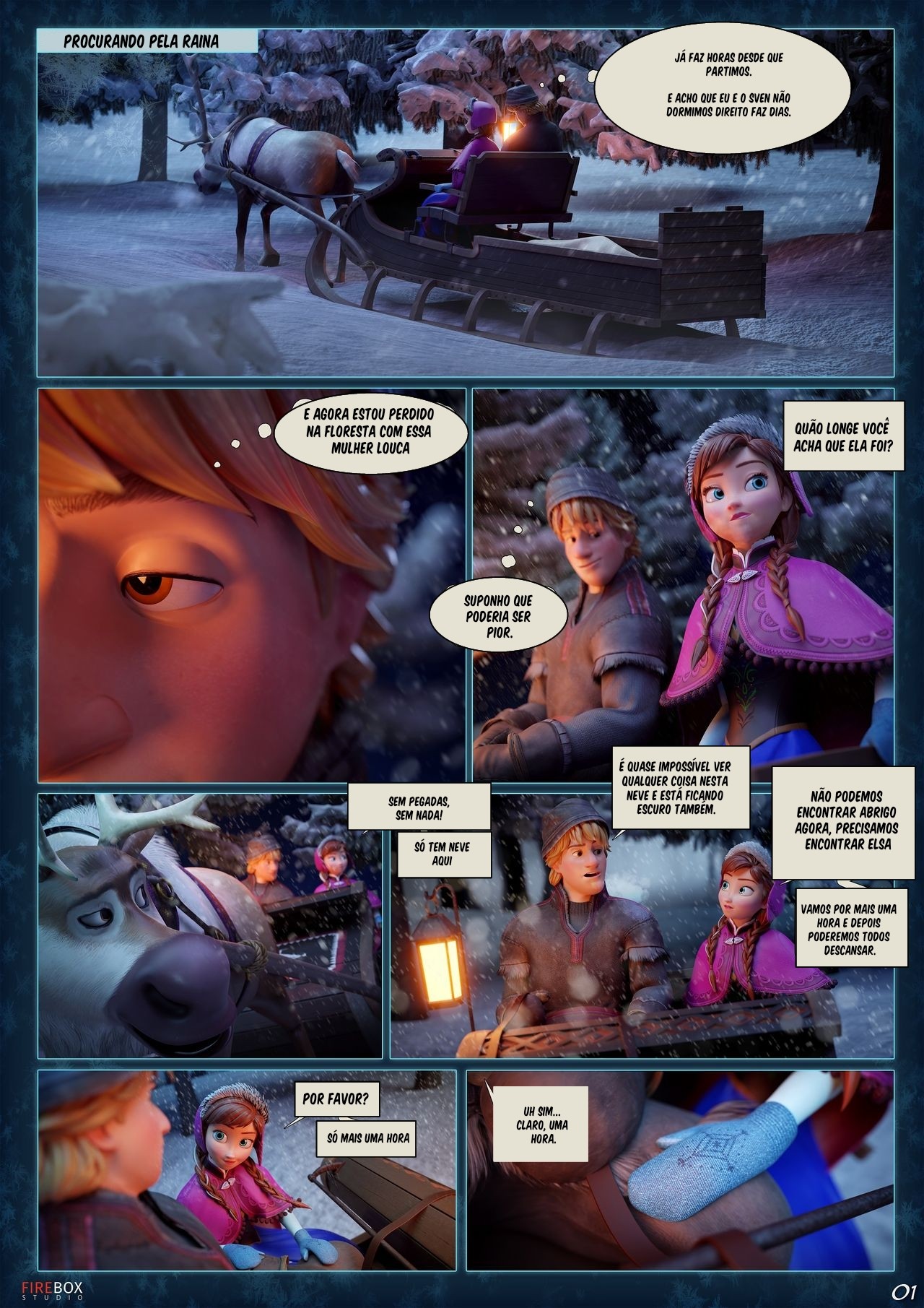 Frozen Fantasies Part 1: Yes Princess Hentai pt-br 02