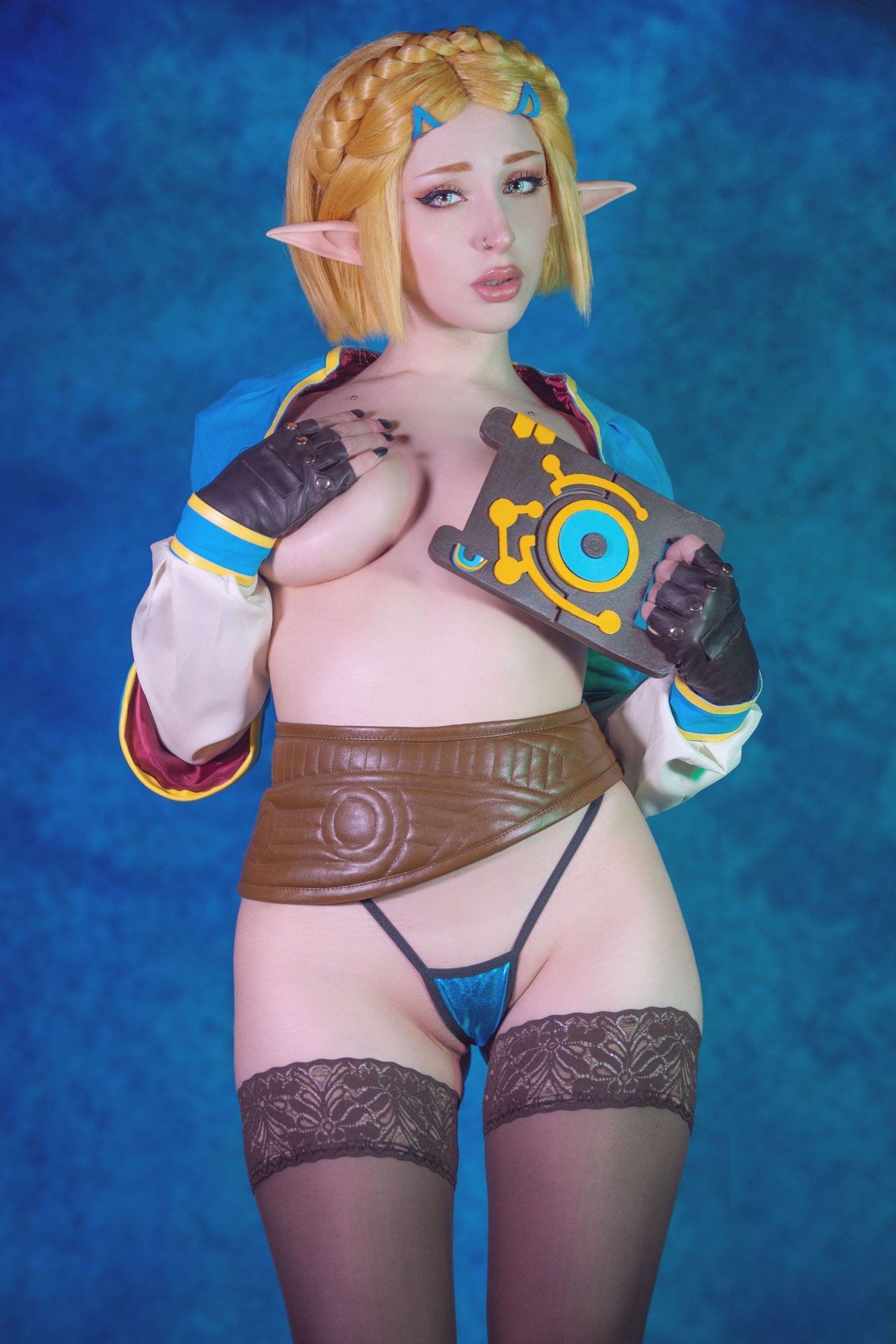 Shiro Kitsune: Princess Zelda Hentai pt-br 35