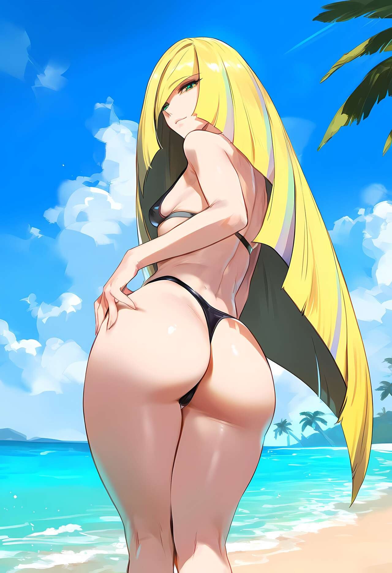 AI Generated: Lusamine Hentai pt-br 35