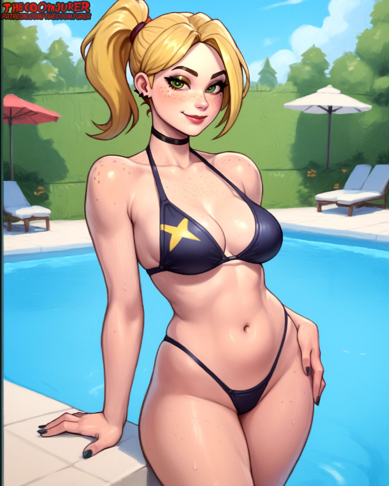 Chilling At The Pool With Hellsie  Hentai pt-br 03