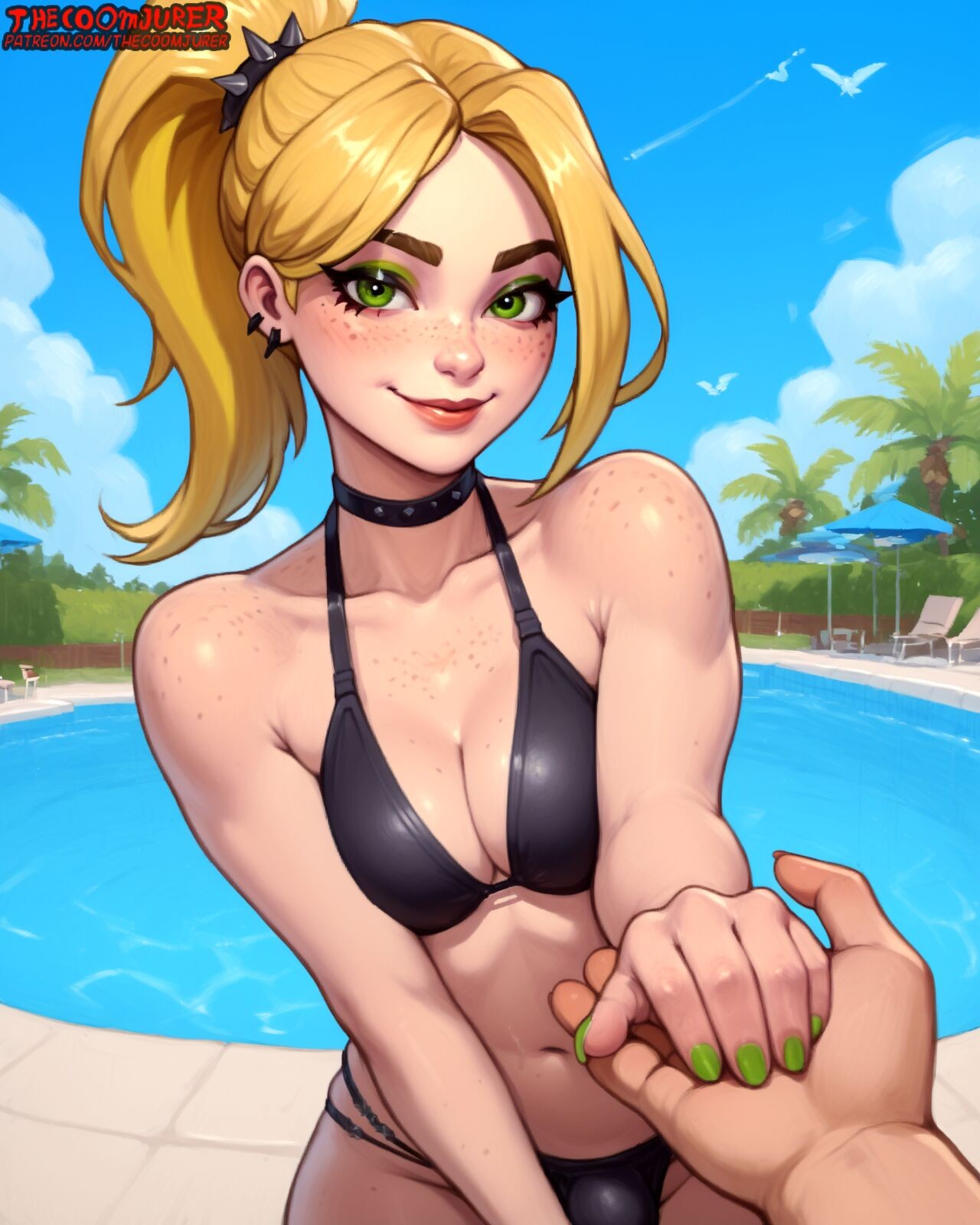 Chilling At The Pool With Hellsie  Hentai pt-br 04