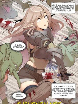 The Case Of An Elf Defeated By Goblins Hentai pt-br 04