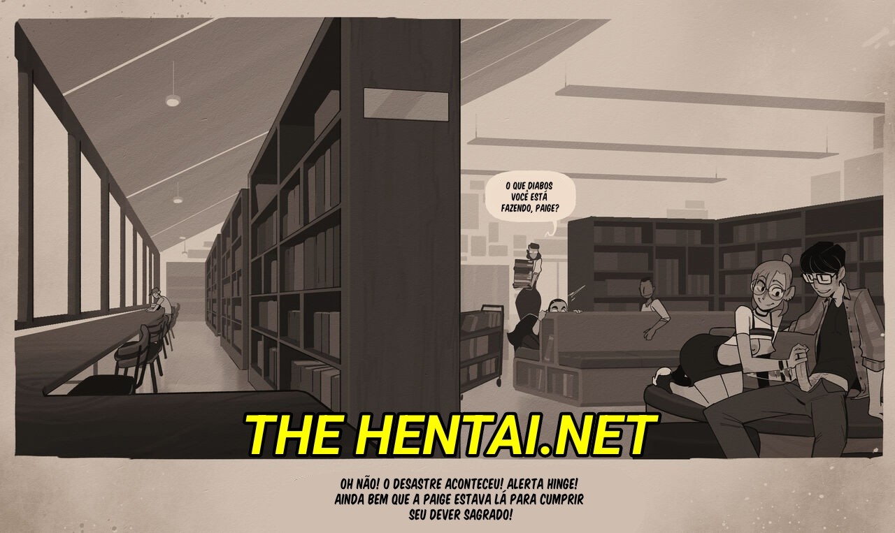 Week At The Library Hentai pt-br 07