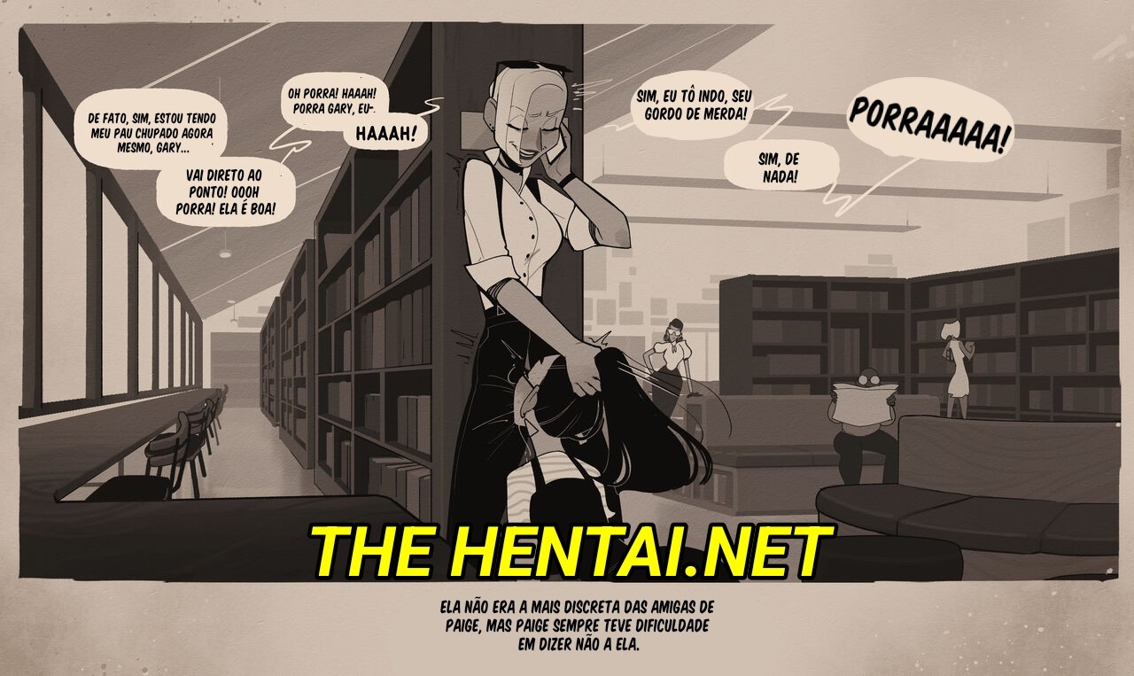 Week At The Library Hentai pt-br 19