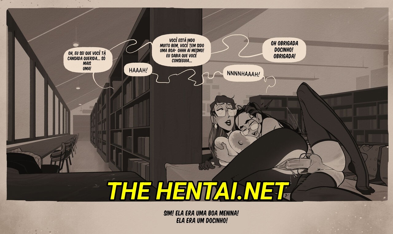 Week At The Library Hentai pt-br 37