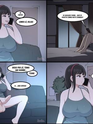 Alison Watching Movie At Night Hentai pt-br 02