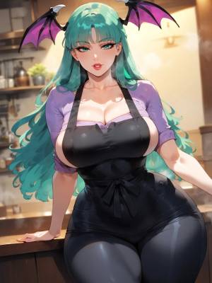 Morrigan Aensland: Baking Bliss Hentai pt-br 04