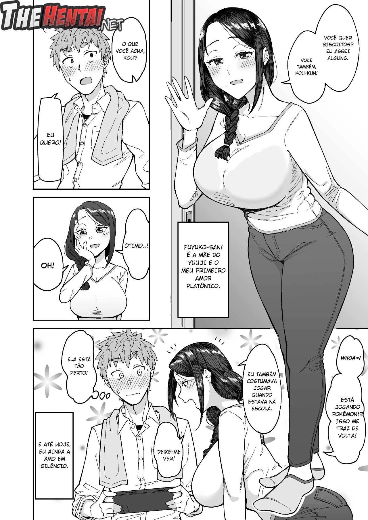 My First Love Is My Friend’s Mom. Hentai pt-br 04