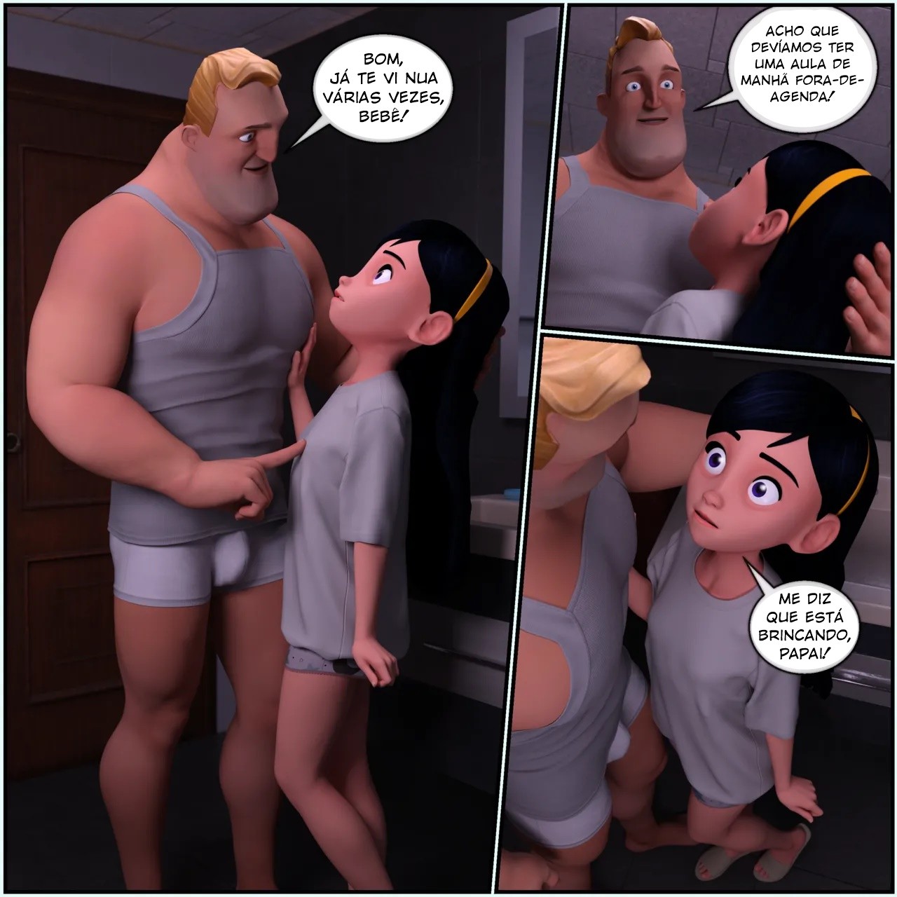 Parr Family Secrets Part 3 Hentai pt-br 17