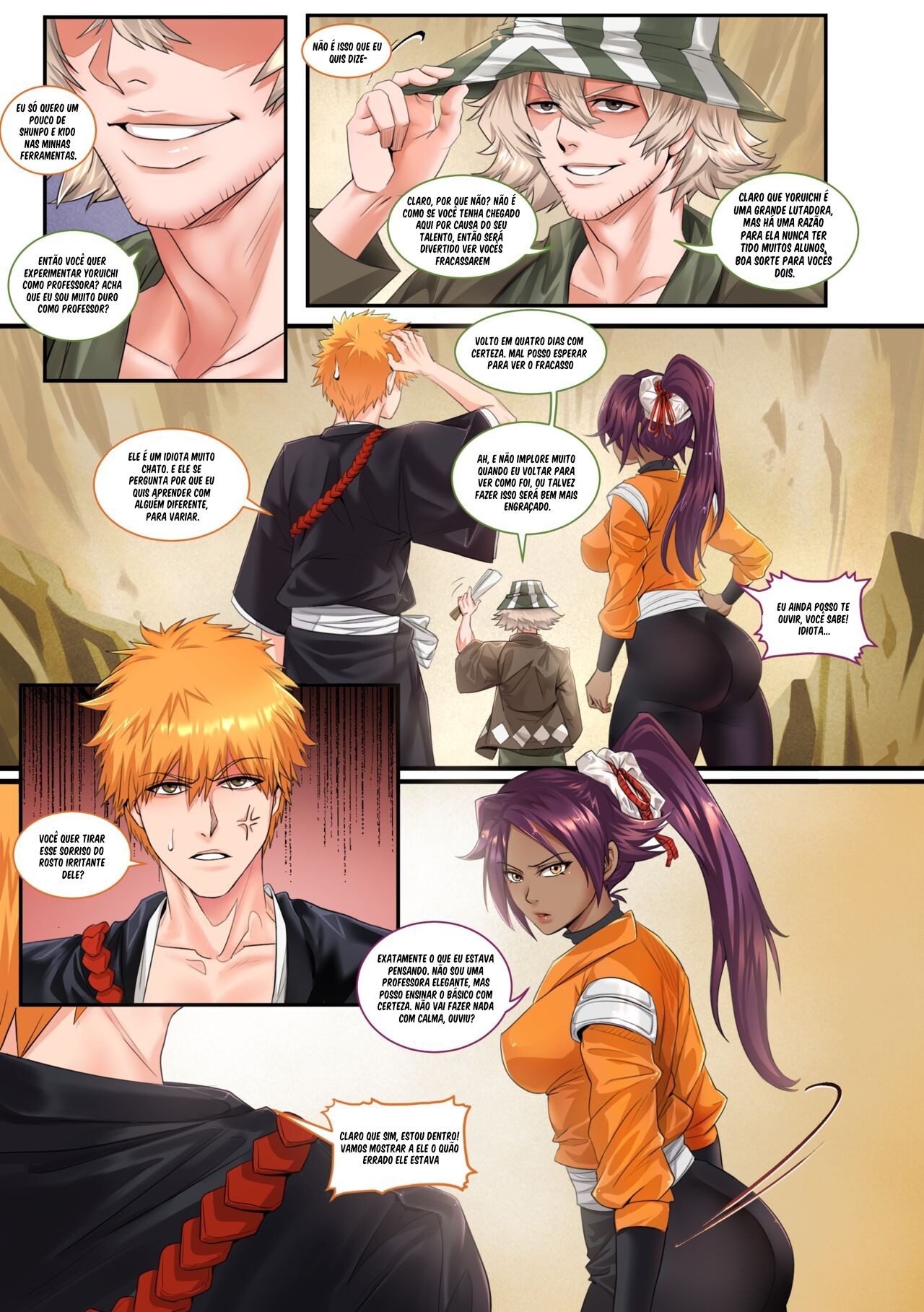 Bleach: Blooming Lesson Hentai pt-br 02