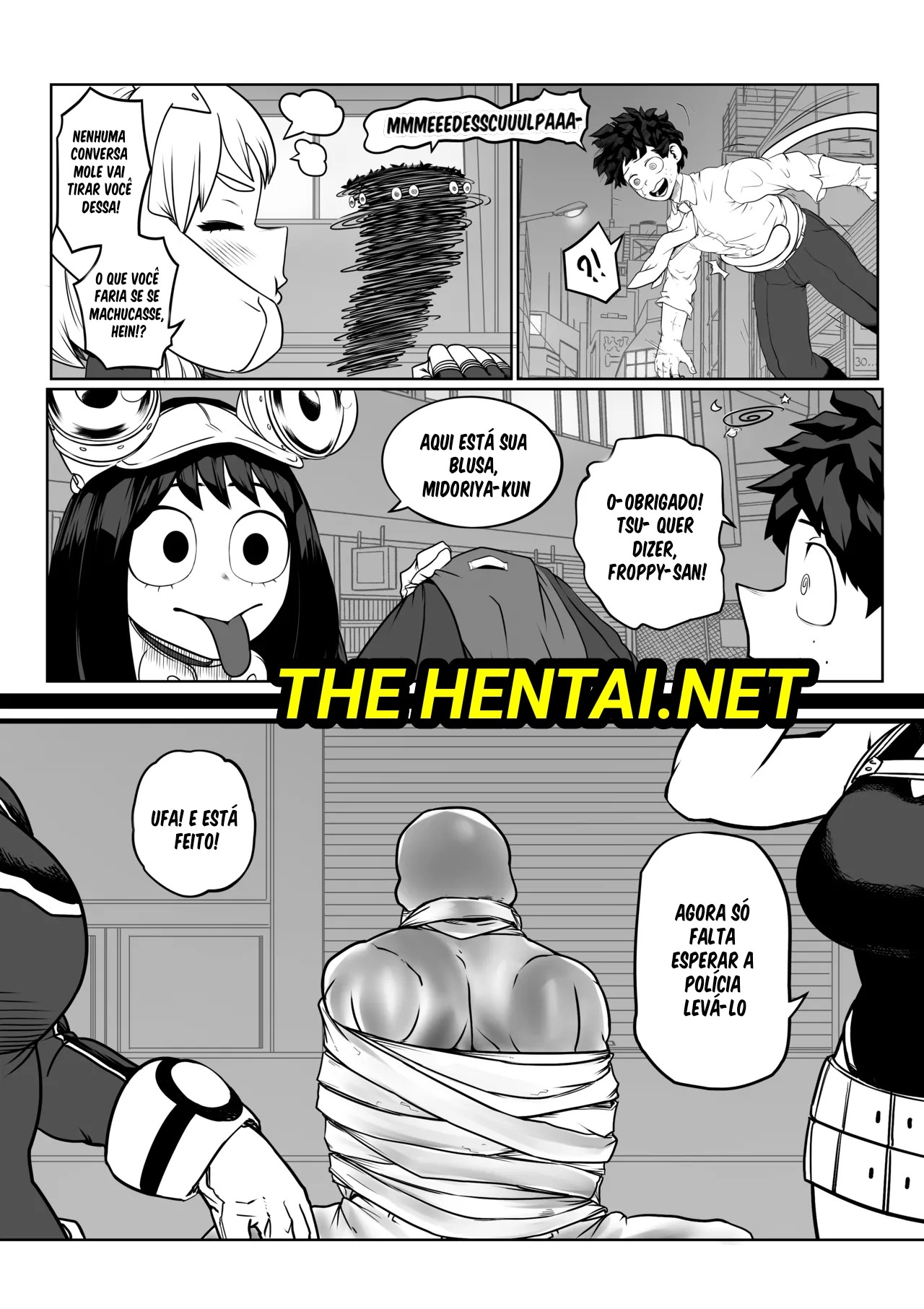 Catching Up With My Hero Girlfriend Hentai pt-br 05