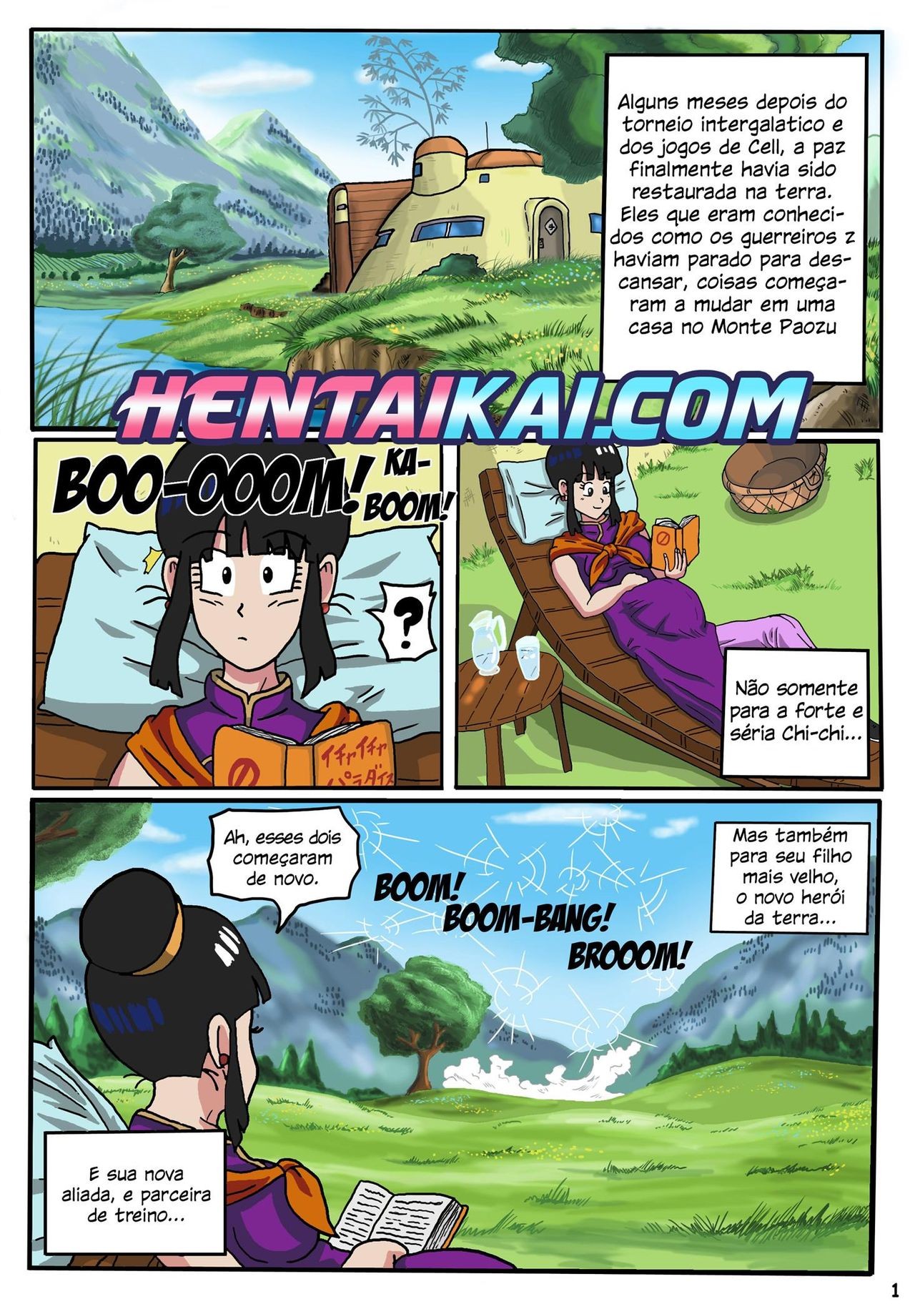  Dragon Ball Z Golden Age: Fiery Lake Hentai pt-br 02