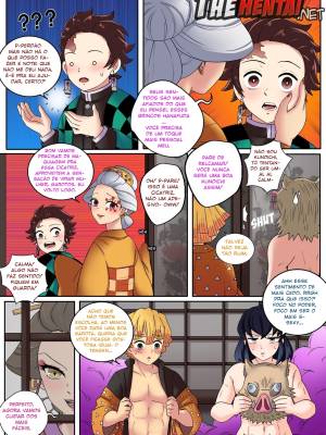 Kimetsu no Yaiba: Red Light District Hentai pt-br 15