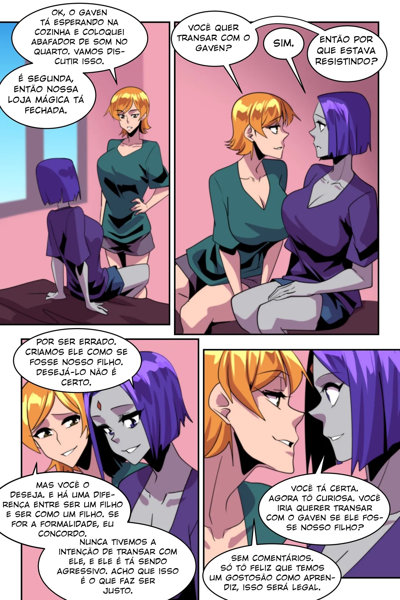 Raven And Gwen's Magical Adventures Part 7 Hentai pt-br 04