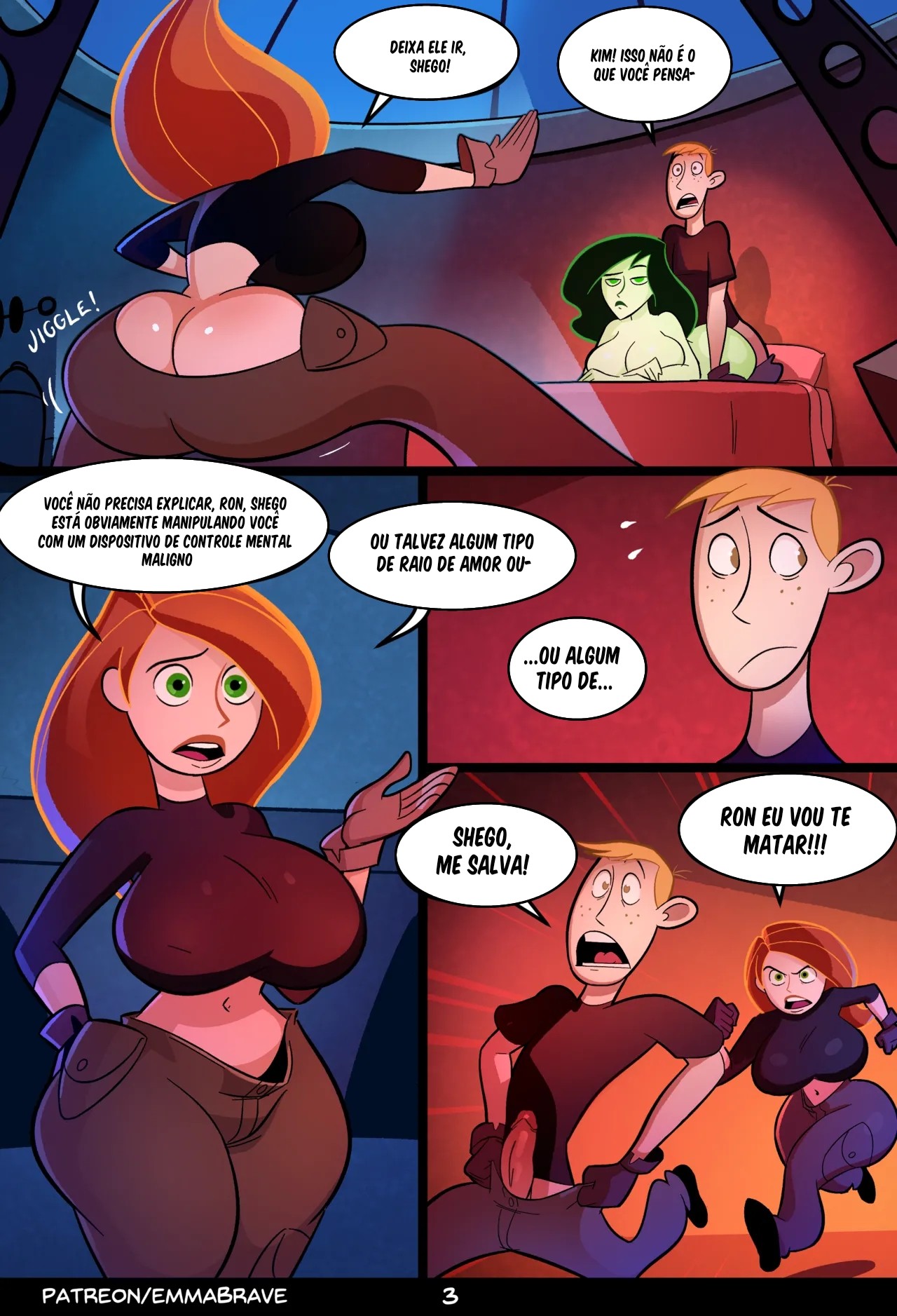 Ron And Shego By EmmaBrave Hentai pt-br 03