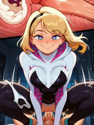 AI Generated: Gwen Stacy Hentai pt-br 12