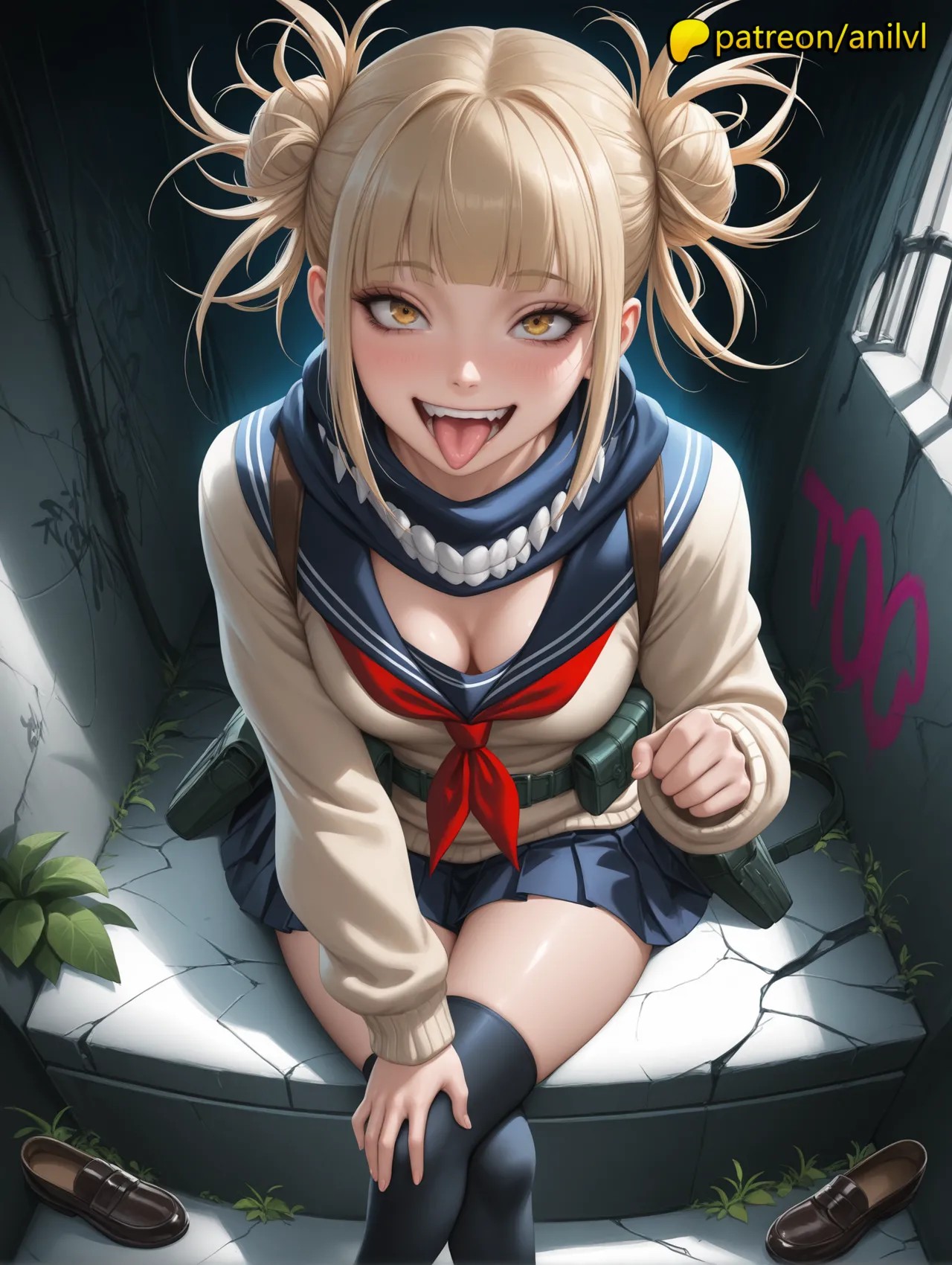 AI Generated: Himiko Toga Hentai pt-br 03