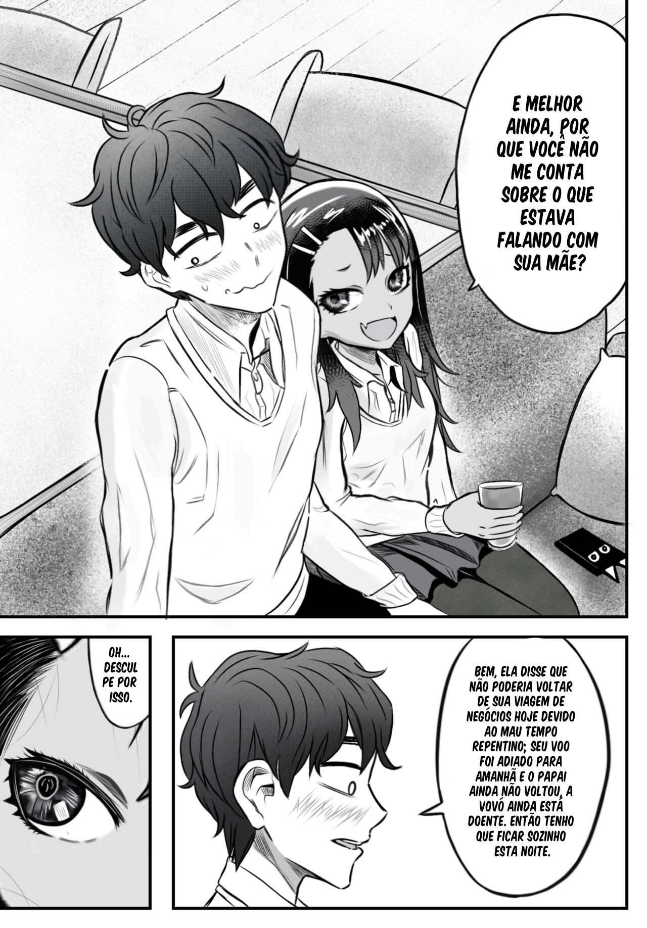 I Want One Night With You, Miss Nagatoro! Hentai pt-br 11