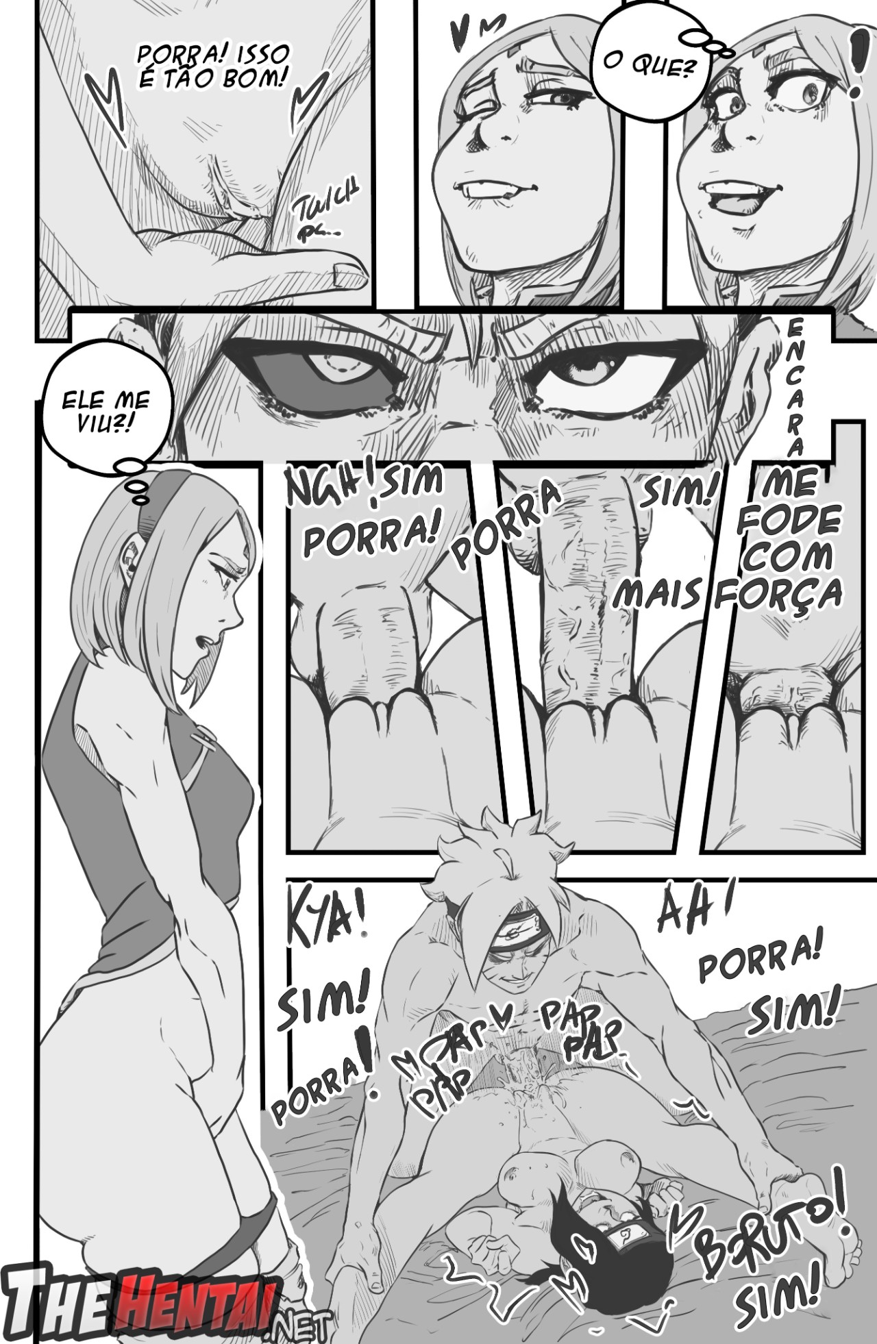 Lonely Sakura Hentai pt-br 04