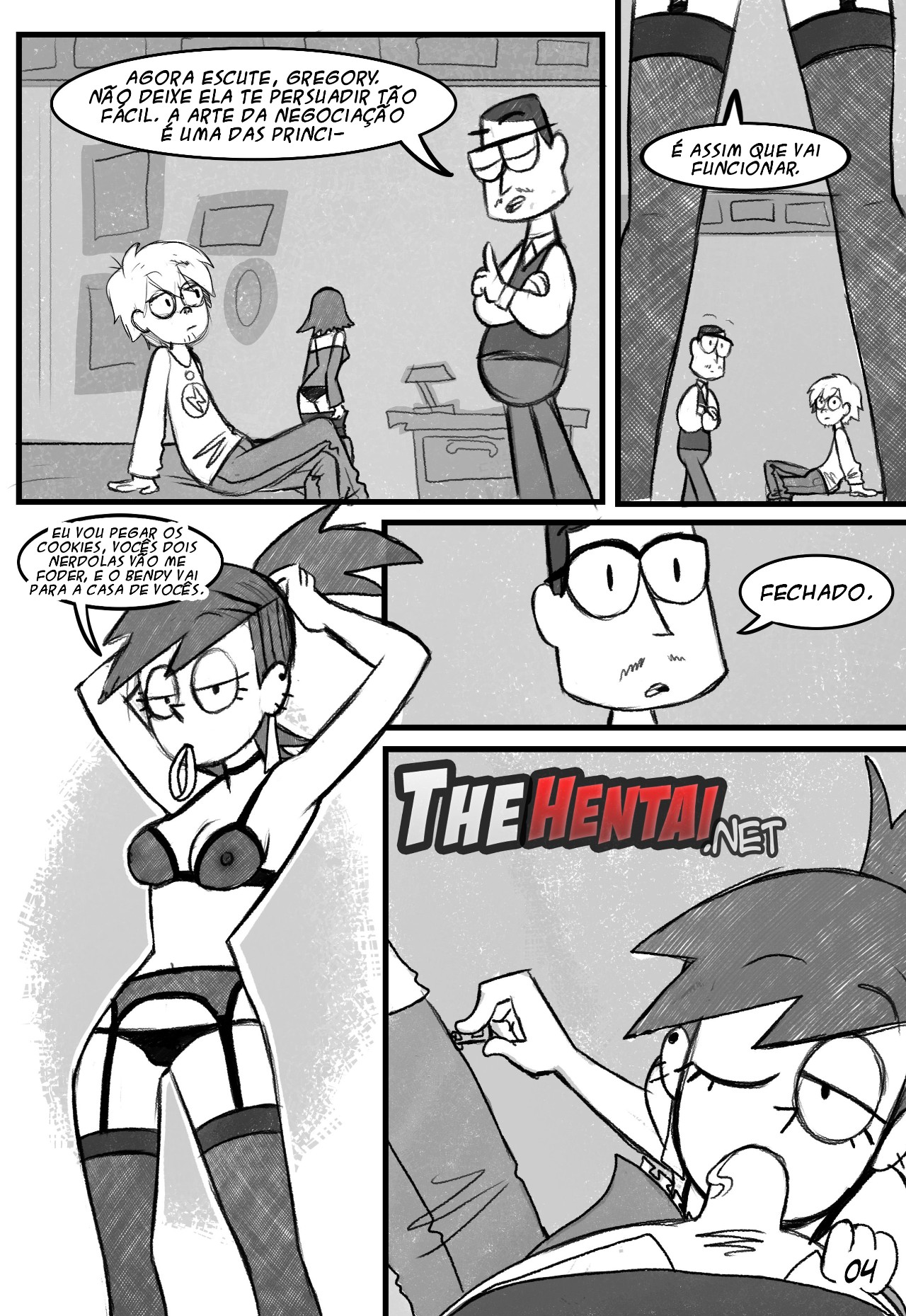 Foster’s Home For Imaginary Friends By Inker Comics Hentai pt-br 04