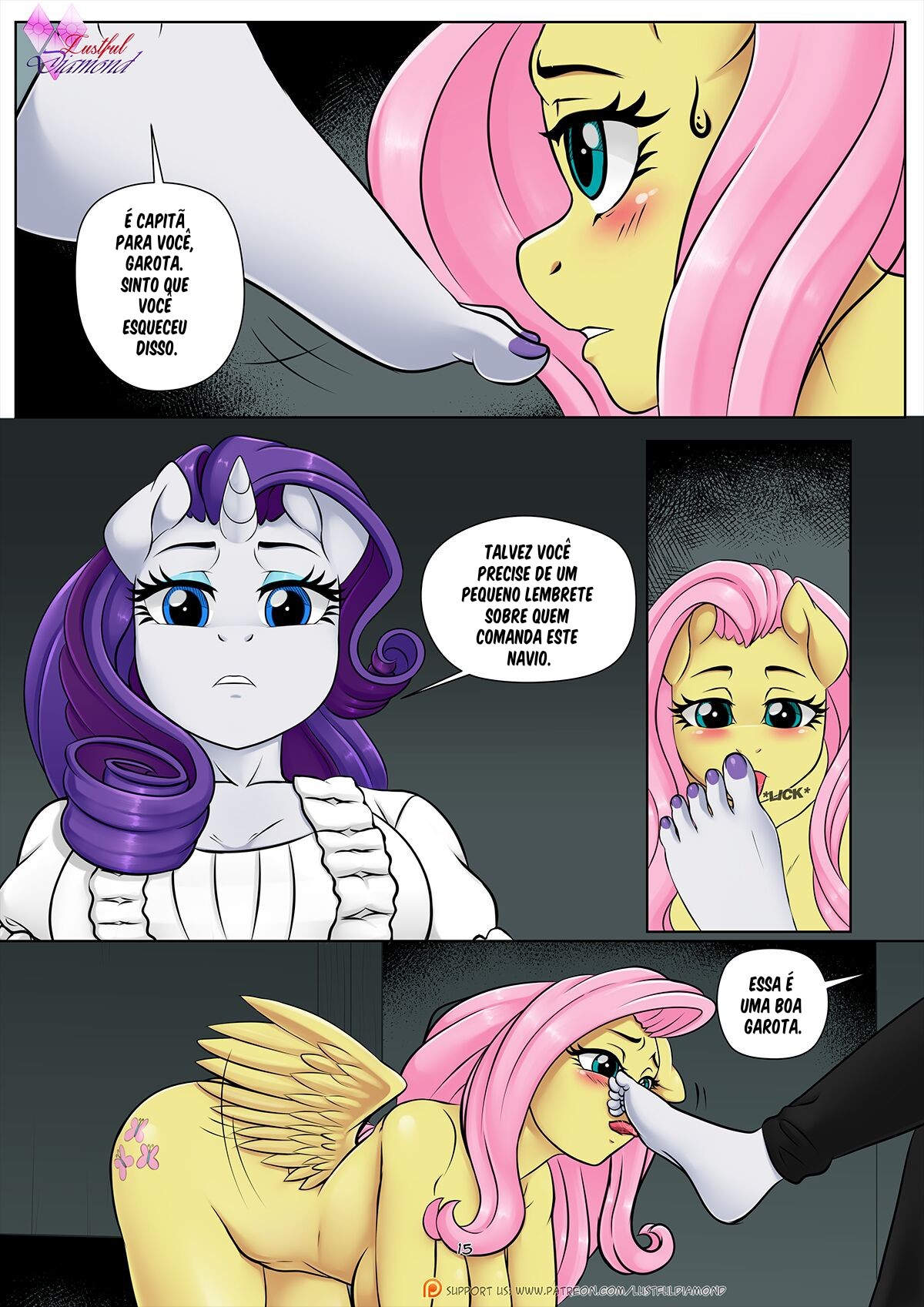 Lustful Diamond: Flutterlie Hentai pt-br 16