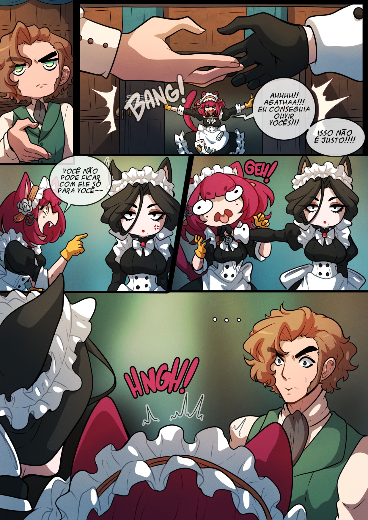 Meddlesome Maids Hentai pt-br 27