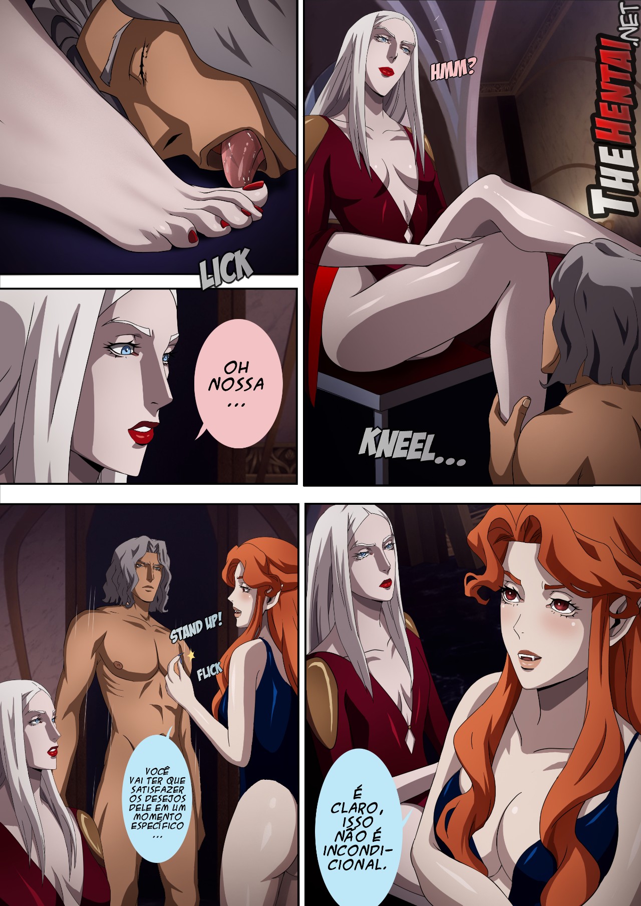 Castlevania Part 1 & Part 2 Hentai pt-br 52