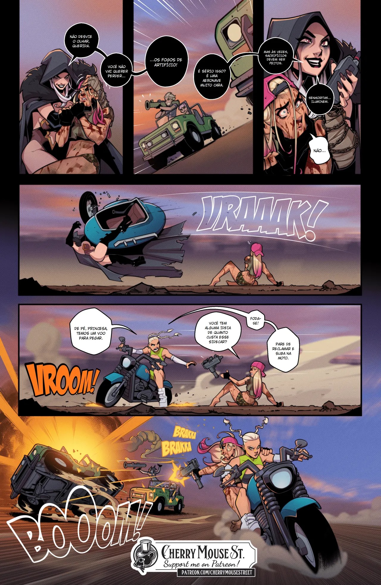 Chloe & Amber Part 6: The Mexican Job Hentai pt-br 38