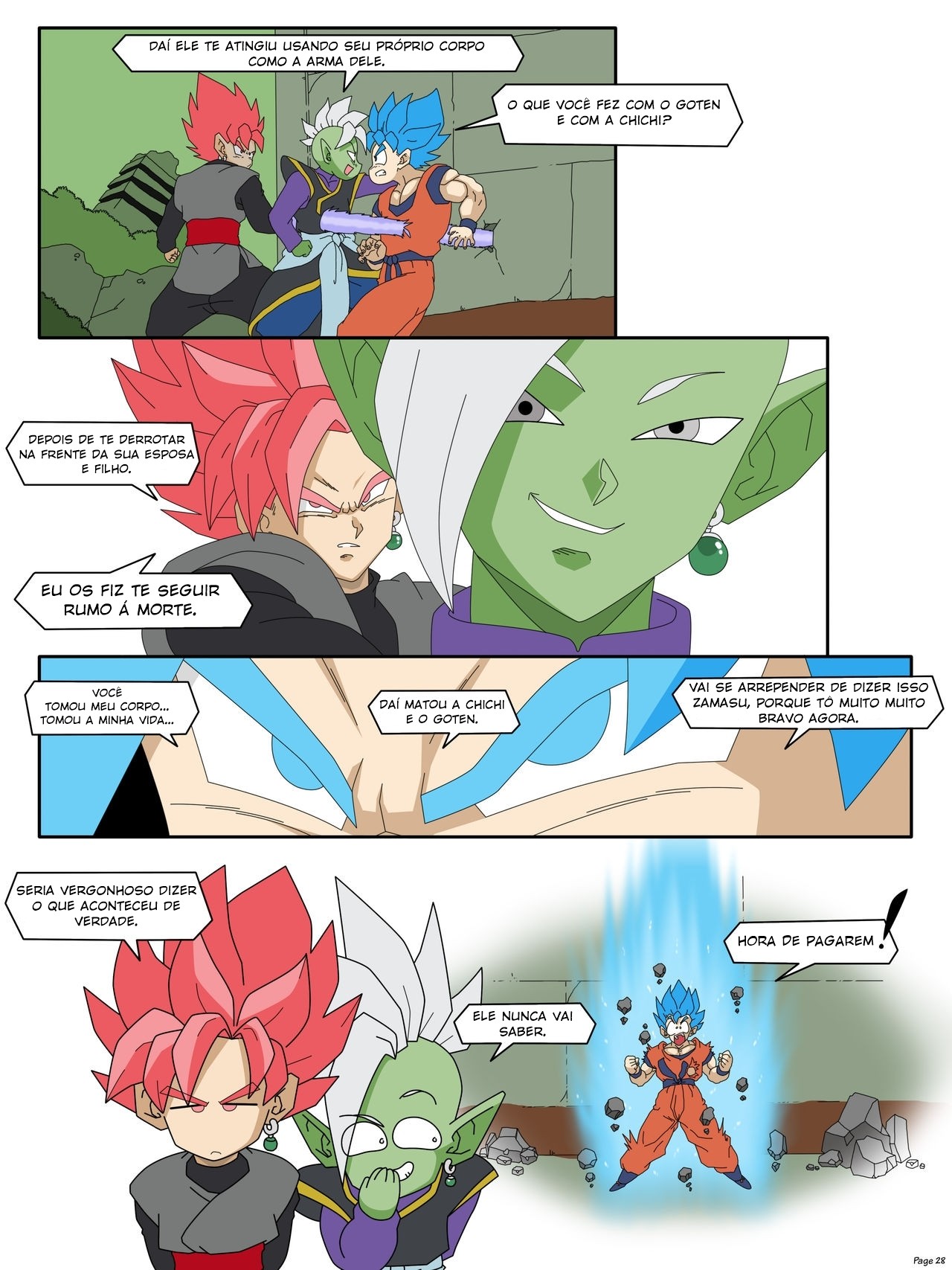 Dragon Ball Yamete: Zamasu's Ambition Hentai pt-br 29
